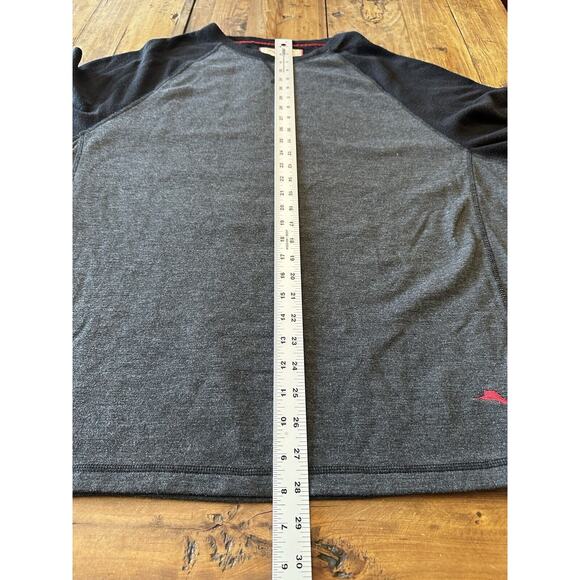 Tommy Bahama Light Sweater Men’s Size XXL Pullover Thermal Marlin Gray Shirt - Picture 8 of 10